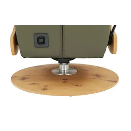 HIMOLLA Relaxsessel 7818 Leder 75 x 108 x 84 cm Grün elektrisch