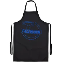 multifanshop Grillschürze - Paderborn - Meine Fankurve - Druck blau - Schürze