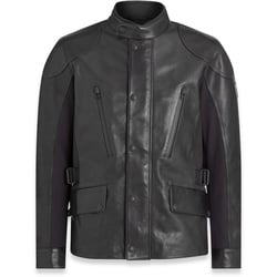 Belstaff Maelstrom Motorfiets lederen jas, zwart, XL Voorman