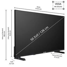 Telefunken QU50VP750S 50" QLED 4K UHD Smart TV