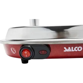 Salco SHO-6, 450 W, 96901202-0 bunt (rot, silberfarben) Hotdog-Maker