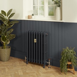 Gusseisen-Heizkörper - Railings 31 von Farrow & Ball - Höhe 760mm, Breite wählbar - Isabel