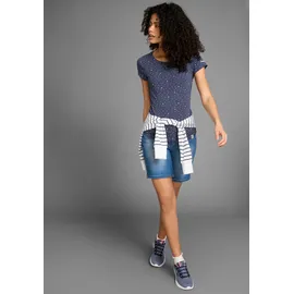 KangaROOS Shirt in Dunkelblau | Gr.: 40/42