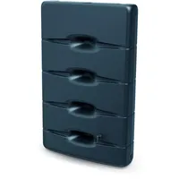 Prosperplast Arves Regenspeicher Aqua Wall 400 L anthrazit