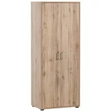 Schildmeyer MÖBELPARTNER Aktenschrank Niels, 701883 wildeiche 3 Fachböden 65,1 x 41,0 x 163,6 cm