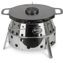 Petromax Grillplatte Kochaufsatz 10,8 cm Stahl grau