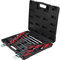 KS Tools T-Griff-Innensechskant-Kugelkopf-Schlüssel-Satz 151.8150 9-tlg.
