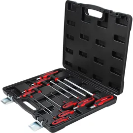 KS Tools T-Griff-Innensechskant-Kugelkopf-Schlüssel-Satz 151.8150 9-tlg.
