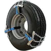 SNOWDRIVE Schneeketten 2x Sektorketten 1E Europa-Pro Serie, modular, 31x20mm,