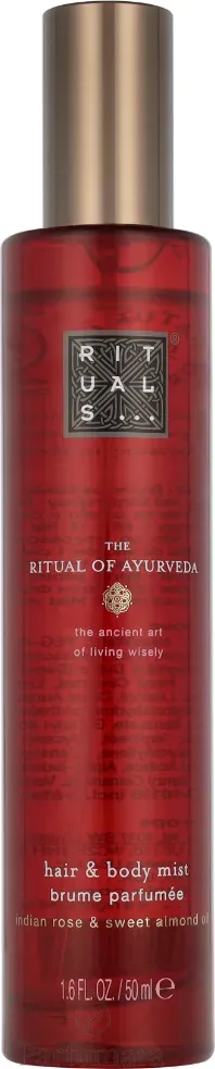 Rituals Ayurveda Blissfull Hair & Body Mist Indian Rose & Sweet Almond Oil 50 ml