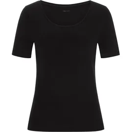 MEY Superfine Organic T-Shirt Schwarz Baumwolle 44 Damen