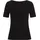 MEY Superfine Organic T-Shirt Schwarz Baumwolle 44 Damen