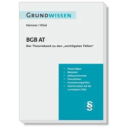 Grundwissen BGB AT