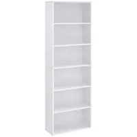 VASAGLE Bücherregal, mit 6 Ebenen, Standregal, Aufbewahrungsregal, für Wohnzimmer