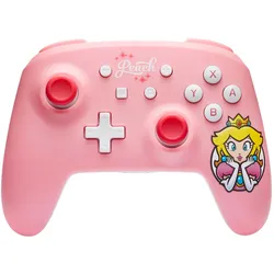 Enhanced Wireless Controller Super Mario - Princess Peach Pink Analog / Digital Gamepad für Nintendo Switch, Nintendo Switch Lite, Nintendo Switch OLED