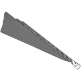 vidaXL Balkonfächer 160 x 240 cm Grau Polyester