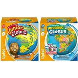 Ravensburger tiptoi 00115 - Mein interaktiver Junior Globus & tiptoi Spiel 00107 - Der interaktive Wissens-Globus