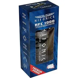 Hifonics HFC1000 Festkondensator, Aluminium, Oberfläche, Zylindrische, Gleichstrom, 1 Stück(e)