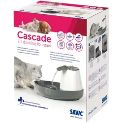 SAVIC Cascade Trinkbrunnen 1,5 Liter für Katzen und kleine Hunde