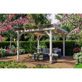 SKAN HOLZ Marseille 3,5 x 3,27 x 2,36 m weiß