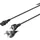 Sygonix SY-5042694 Kaltgeräte Anschlusskabel Schwarz 1.50 m