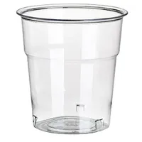 Papstar Starpak Kunststoff-Trinkbecher PS, 0,1 l, glasklar,