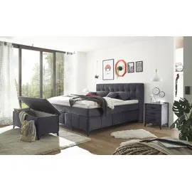 ed exciting design Sitzbank Oregon Anthrazit 140 x 58 x 50 cm