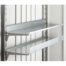 Biohort Regalböden 43,5 x 72 cm 2er Set Silber
