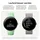 Google Pixel Watch 3 45 mm Bluetooth matte hazel Sportarmband hazel