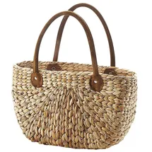 Kobolo Korbtasche Flechttasche Natur/beige