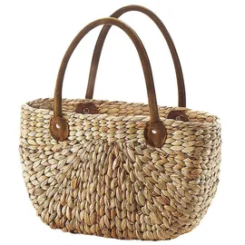 Kobolo Korbtasche Flechttasche Natur/beige