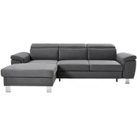 Xora Ecksofa Grau, - 250x167 cm,