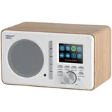 Ferguson Regent i200s Internetradio WLAN Radio mit Bluetooth, FM/DAB/DAB+ Radio UKW, Spotify Connect, Radiowecker, Equalizer, Farbdisplay, USB, AUX-IN - Beige