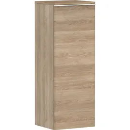 Hansgrohe Xelu Q Halbhochschrank 54129700, 370x400x1065mm, Türanschlag links, Eiche Natur, mattweiß