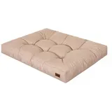 Hobbydog Hundematratze Hundebett Schlafplatz Hundekissen Hundesofa Tierbett Hundematratze beige XXL: 120x90 cm