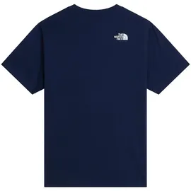 The North Face Evolution Box Half Dome Kurzarm-t-shirt - Summit Navy - M