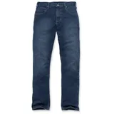 CARHARTT Rugged Flex Relaxed Straight Jeans, blau, - W40/L32