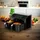 AECO DUO Heißluftfritteuse mit digitalem Touch-Display & Dehydrierungsfunktion, 2850 W Timerfunktion, Antihaftbeschichtung Schwarz
