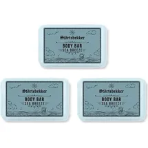 Störtebekker Shaving Accessories Body Bar Sea Breeze - 120g) – 3x 120g
