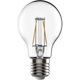 proventa® LED-Filament-Leuchtmittel Birne | dimmbar | E27 | 7 Watt (ersetzt 60 Watt) | 806 Lumen | 2.700 K warmweiß | 360° Abstrahlwinkel | Form A60 | Glas klar | Glühfaden | Retrofit | Fadenglühbirne