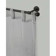 GARESA Gardinenstange GARESA "BOLTI", schwarz, L:440cm Ø:16mm, Metall, Gardinenstangen, Vorhanggarnitur, verlängerbar, Wandmontage, ohne Ringe