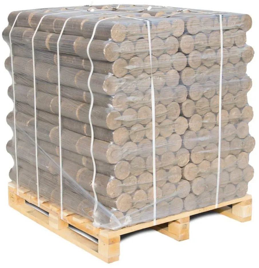 HOLZBRX ® PREMIUM Hartholzbriketts rund