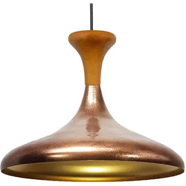 Bamyum Champion 3-flg. Ø35 cm rund Holz kupferfarben