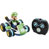 World of Nintendo Nintendo SUPER MARIO Kart Luigi RC Racer, 2,4 GHz mit voll funktionsfähiger Lenkung für 360° Drehungen Luigi Race RC Auto Mehrfarbig