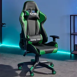 CARO-Möbel GAMING Gaming Chair schwarz/grün