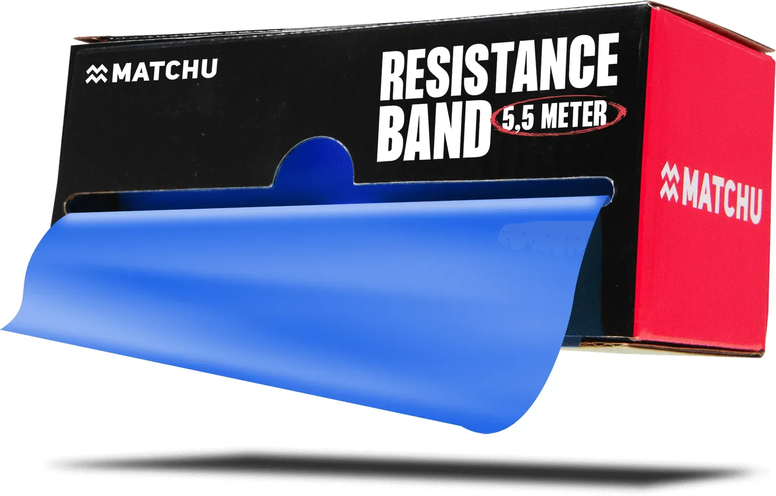 Matchu Sports Widerstandsband 5,5 Meter - Schwer