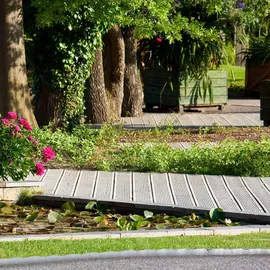 Relaxdays Rasenkante 1240 x 16 cm 12m Silber