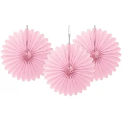 3 Dekofächer helles rosa