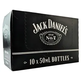 Jack Daniel's Old No. 7 Tennessee 40% Vol. 10 x 50 ml