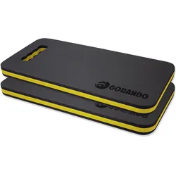 GORANDO® Premium EVA Kniekissen - 44x22cm - für Garten, Haus, Werkstatt - Kniepa...